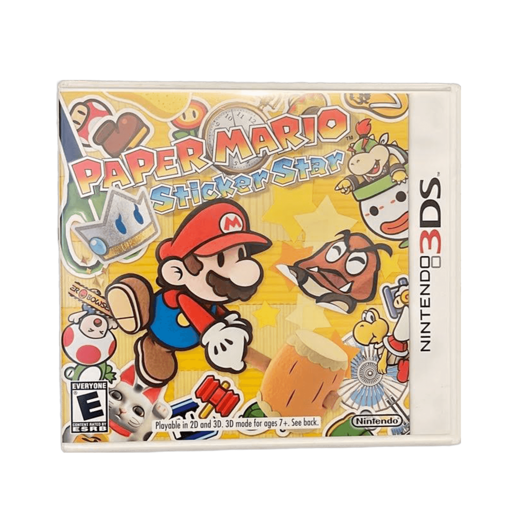 Paper Mario Sticker Star | 3DS - VG with Case