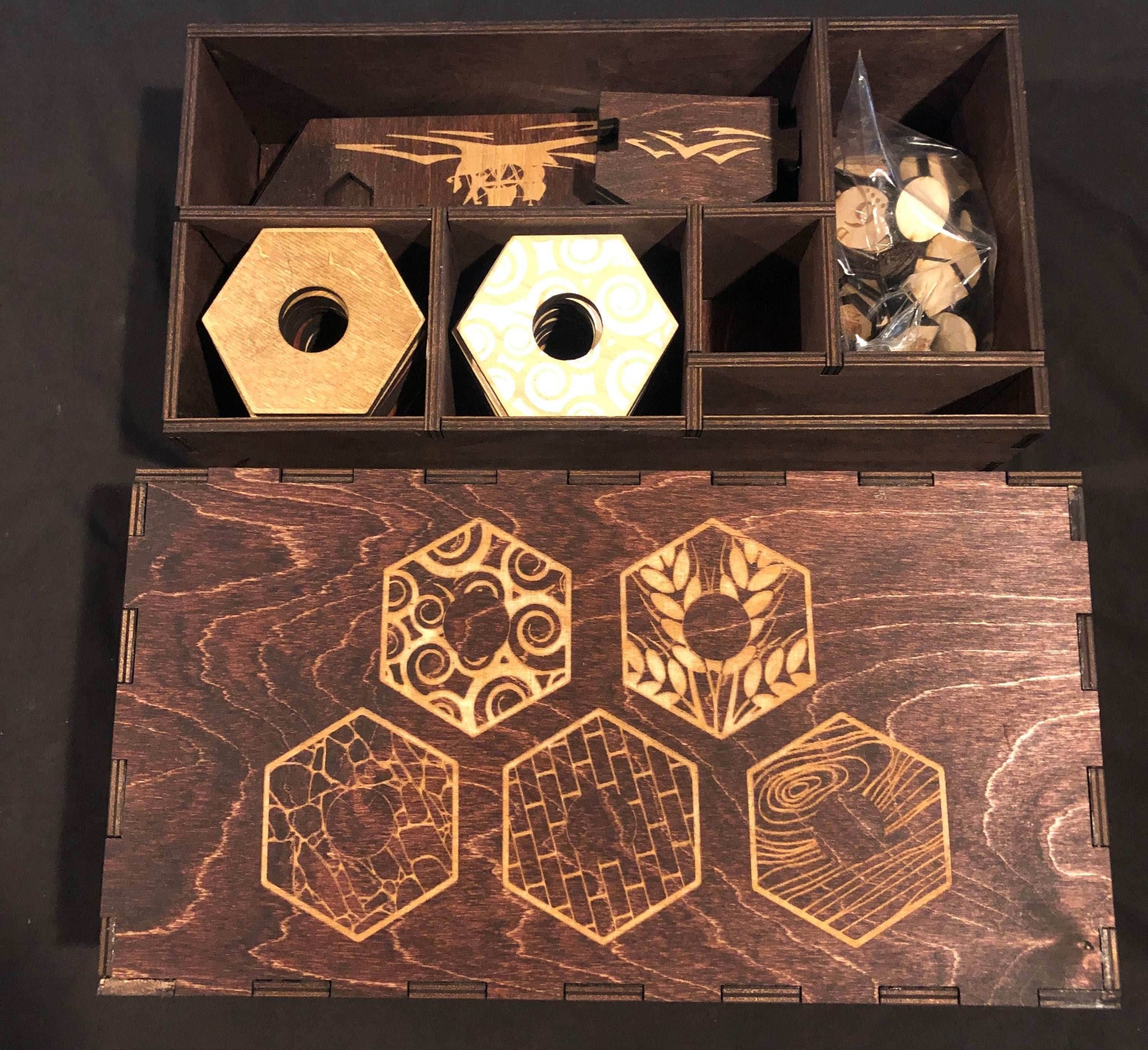 Catan Game Set Wood Box - Catan