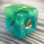 Glow in the Dark Tusktooth Fjord Inspired D6 Dice
