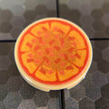 Ham & Bacon Pizza Pie - Custom (2x2 Round Tile) - 