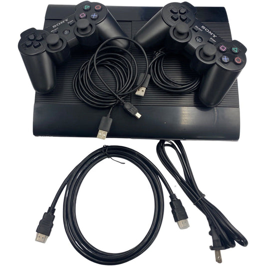 PlayStation 3 Super Slim Gaming Machine (2 Controllers)