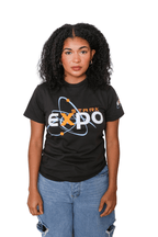 Iron Man Stark Expo Logo Marvel Adult T Shirt - S