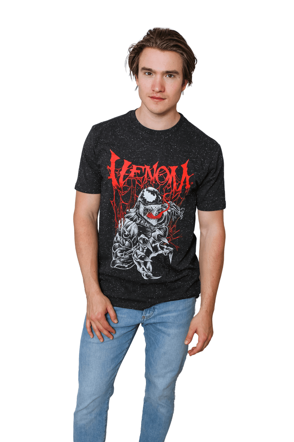 Venom Heavy Metal Marvel Comics Adult T Shirt - S