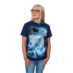 X-Men Uncanny Storm And Ice Man Marvel Comics Adult T Shirt - S