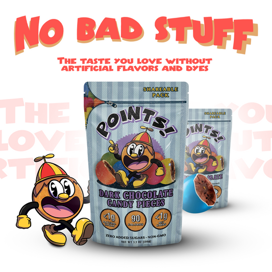 POINTS! - Dark Chocolate Candies!