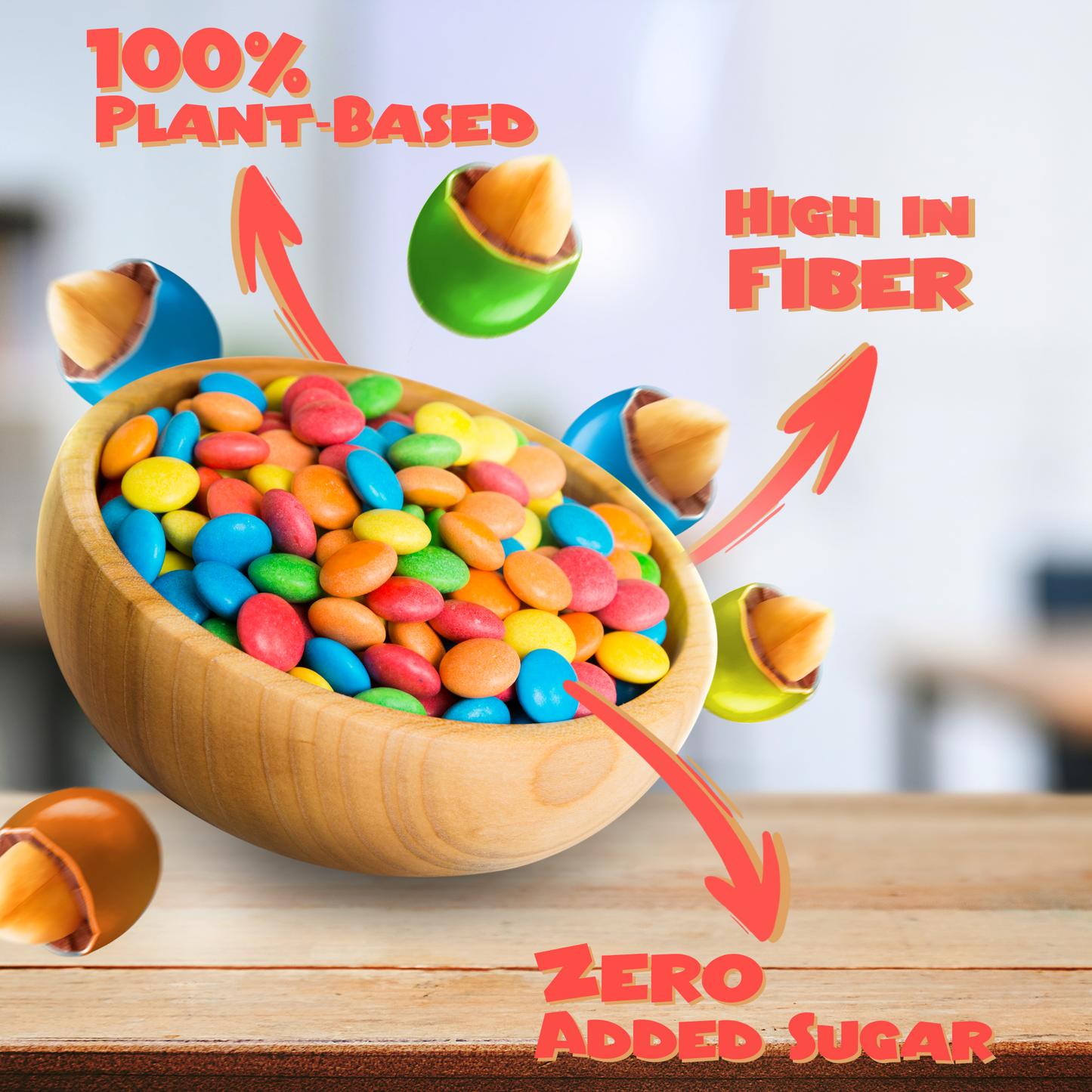 Low Glycemic Peanut + Dark Chocolate