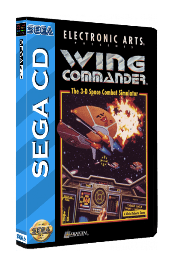 Wing Commander (Sega CD) - Game Manual Only