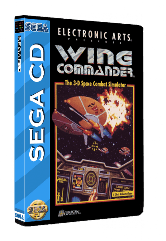 Wing Commander (Sega CD) - Game Manual Only