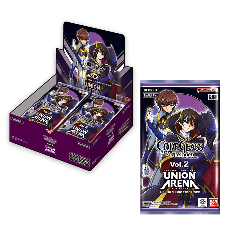 UNION ARENA BOOSTER PACK CODE GEASS Lelouch of the Rebellion Vol.2 [UEX03BT]