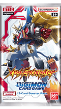 DIGIMON CARD GAME BOOSTER Xros Encounter BT10 [12 Cards]