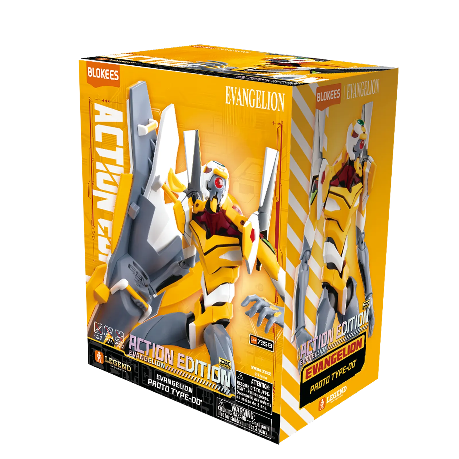Blokees Action Edition DX Evangelion Proto Type-00’ Figure