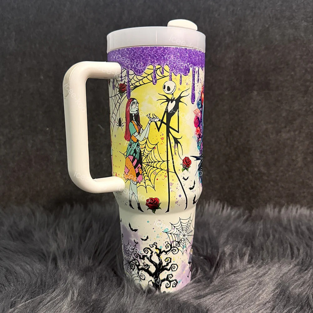 Spooky Romance 40oz Insulated Tumbler - Limited Edition Halloween Collection