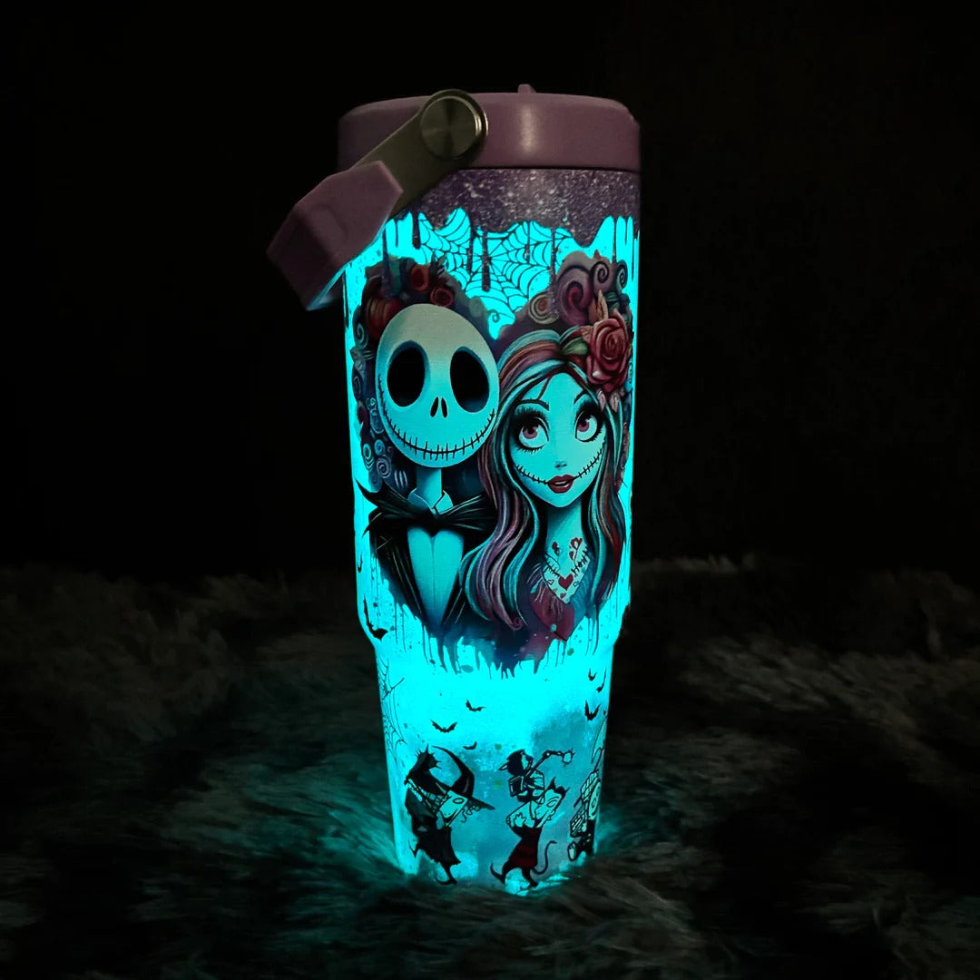 Spooky Romance 40oz Insulated Tumbler - Limited Edition Halloween Collection