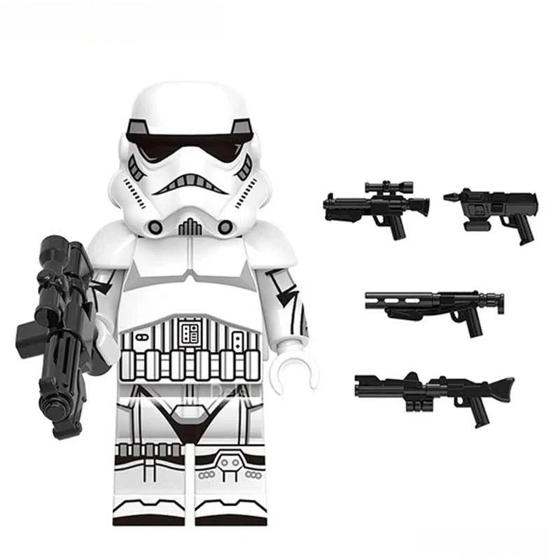 Imperial Stormtrooper & Blasters Lego Star Wars Minifigures Custom Toys