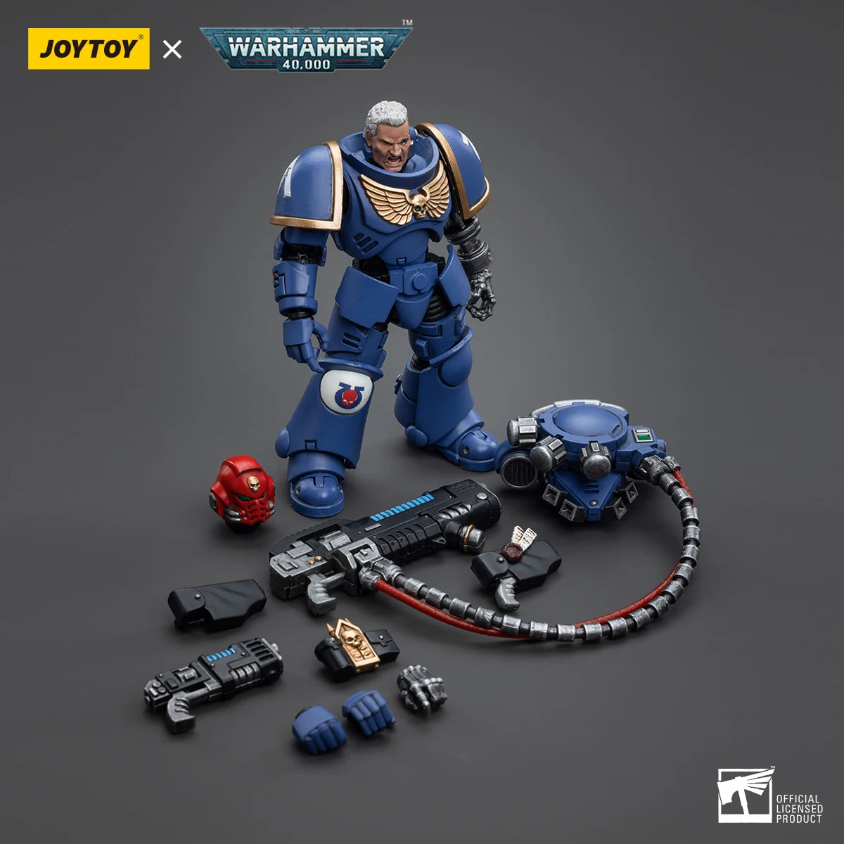 [IN STOCK]JOYTOY Warhammer 40k 1/18 Action Figures Ultramarines Hellblasters Collections Figures