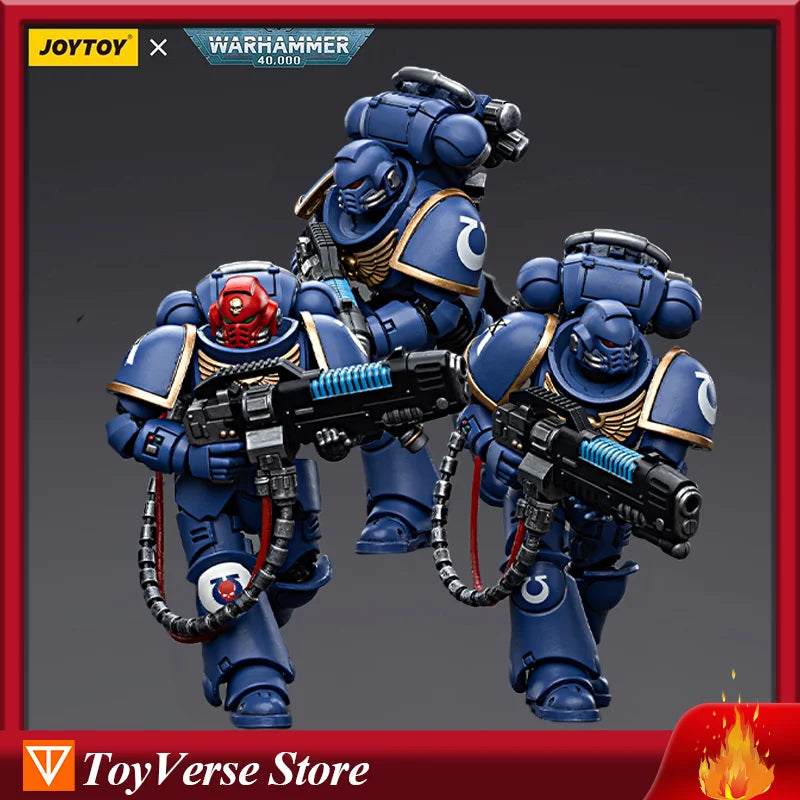 [IN STOCK]JOYTOY Warhammer 40k 1/18 Action Figures Ultramarines Hellblasters Collections Figures