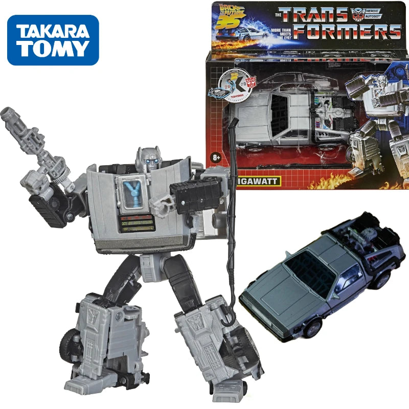 In Stock Takara Tomy Transformers G Series Linkage Back to the Future Gigawatt Robot Anime Action Model Toys Gift