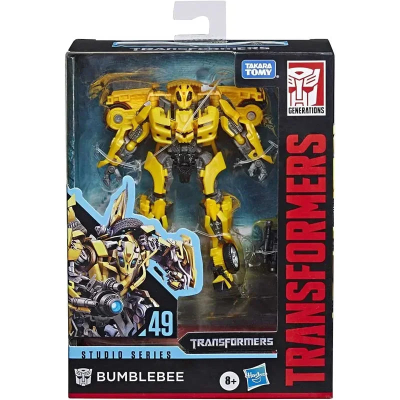 In Stock TAKARA TOMY Transformers  Studio Series SS49 Deluxe Class Movie Bumblebee Action Figure Kids Toys