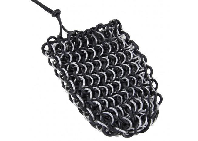 Dark Ages Tempt Fate Chainmail Dice Bag-1