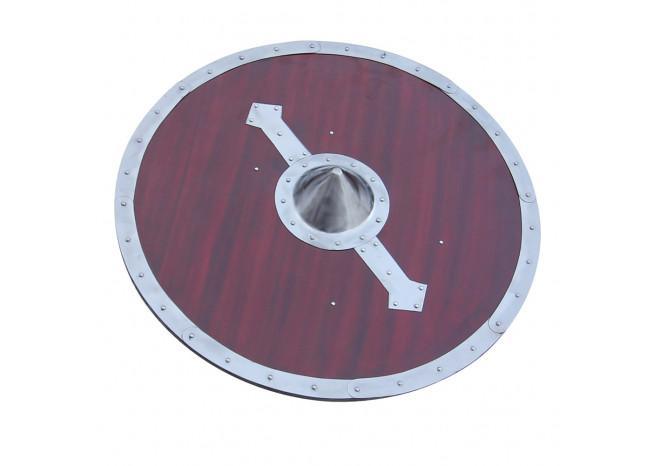 Handcrafted Viking Legacy Battle Shield-3