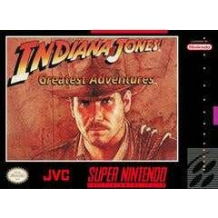 Indiana Jones' Greatest Adventures - Super Nintendo - (LOOSE)