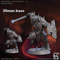 Infernal Ravager: Sculpt A (Demon Warrior) - No Helmet / Shield / Cleaver Blade