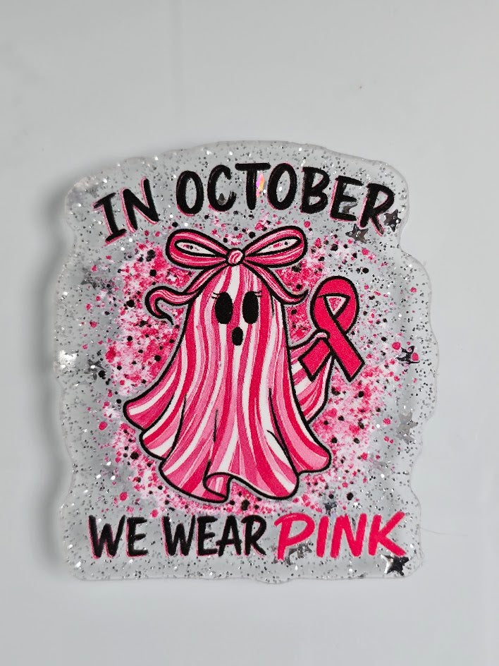 Bogg Bag Charms - In October We Wear Pink