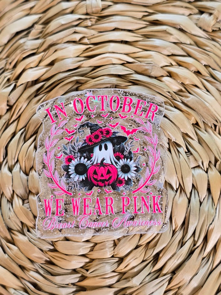 Bogg Bag Charms - In October We Wear Pink