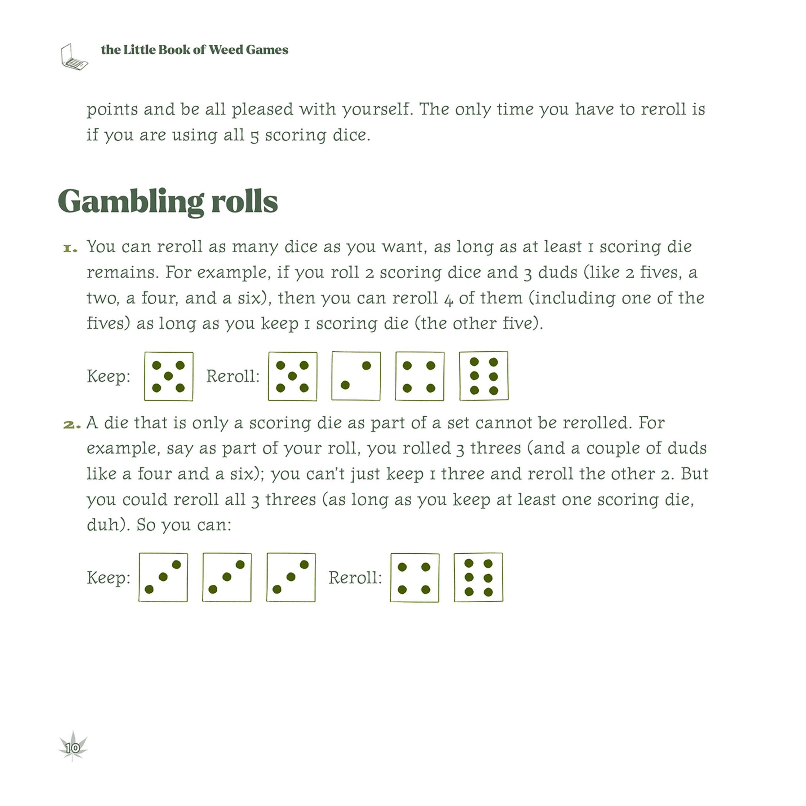 The Little Book of Weed Games
