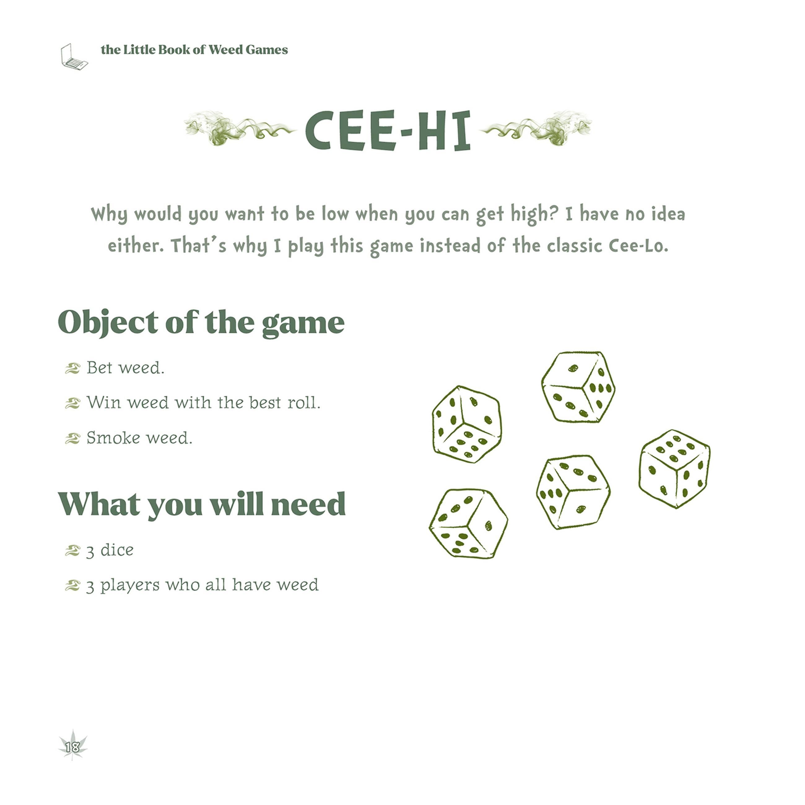 The Little Book of Weed Games