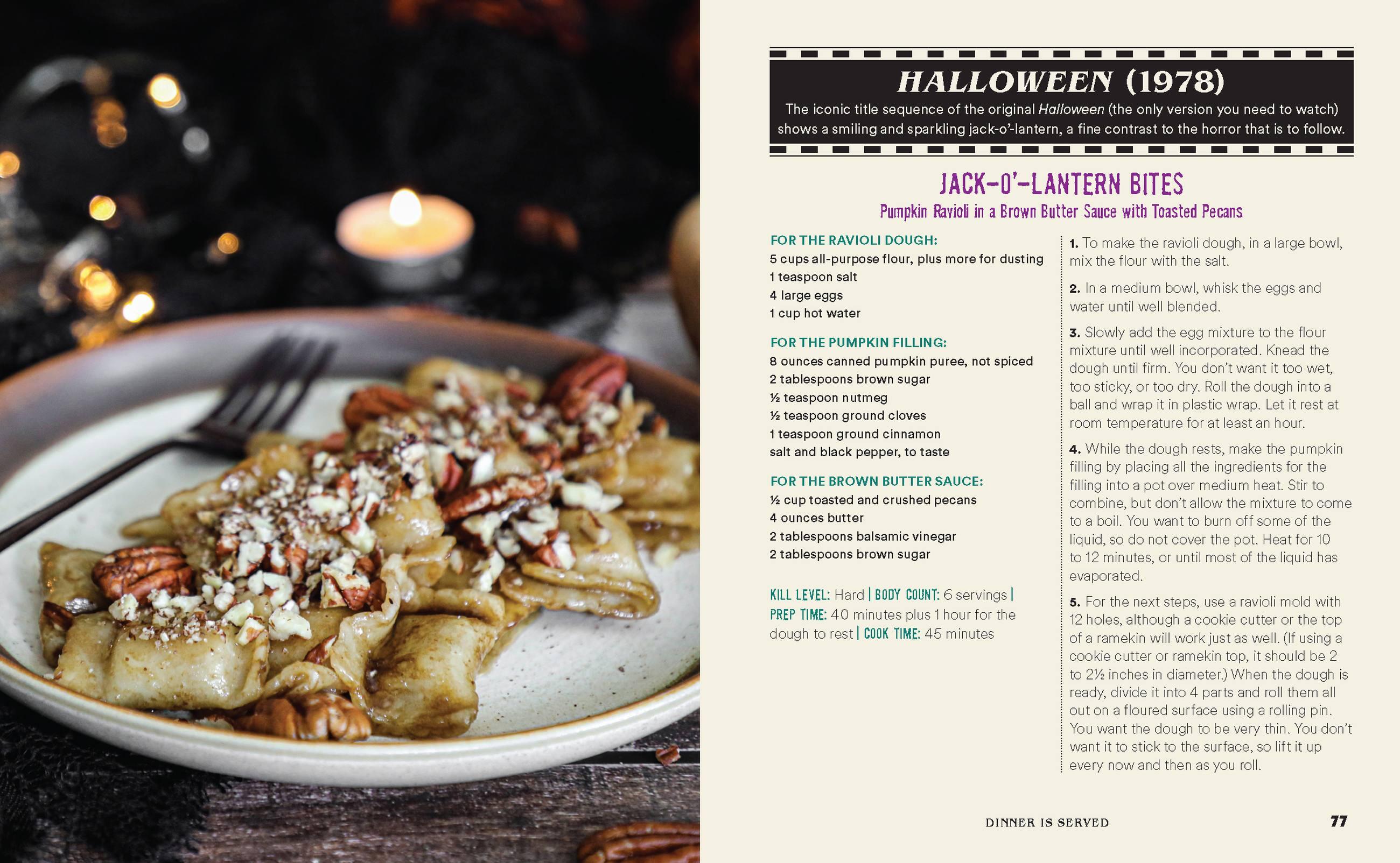 The Horror Movie Night Cookbook