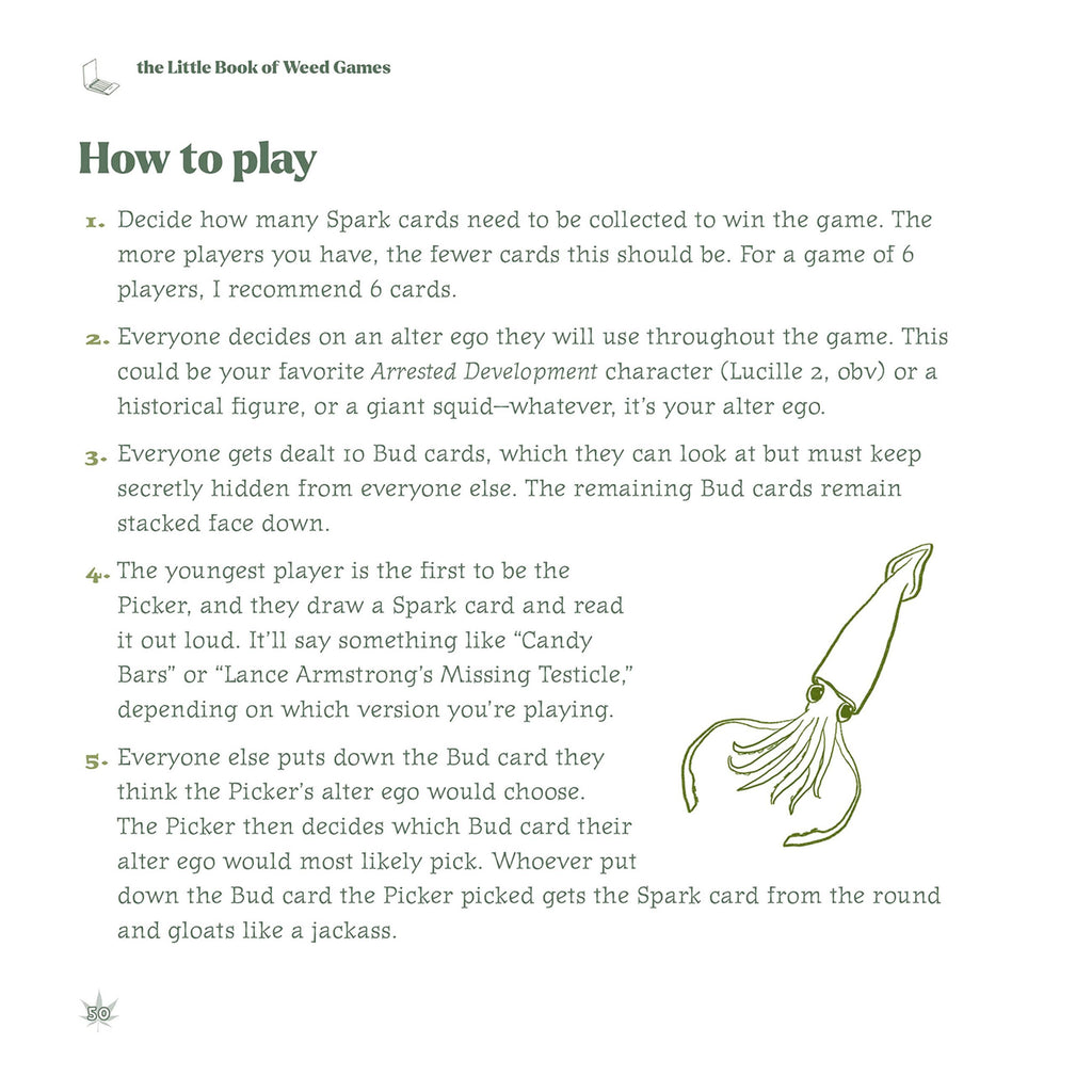 The Little Book of Weed Games