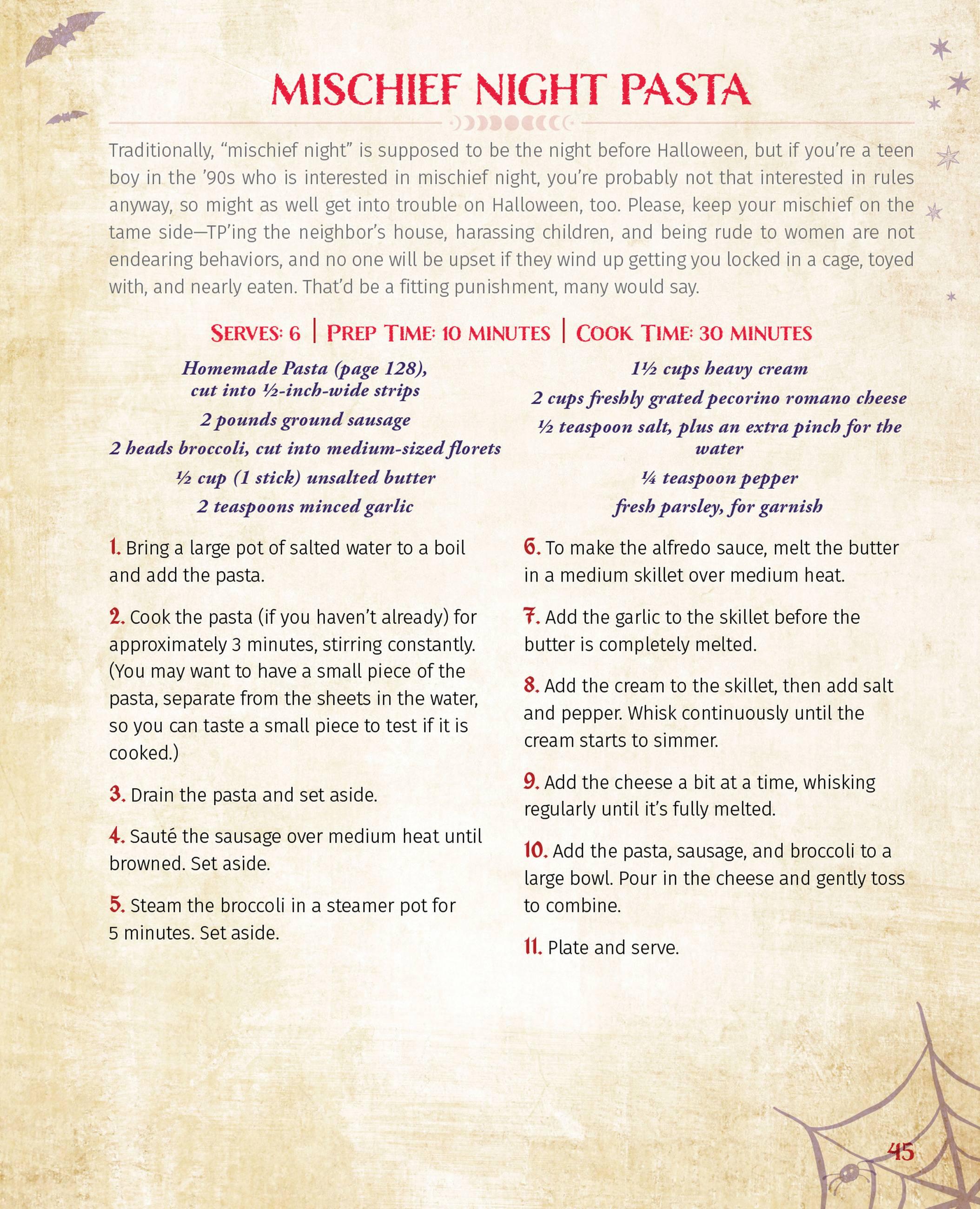 The Unofficial Hocus Pocus Cookbook