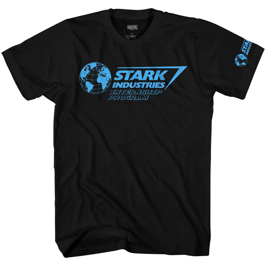 Iron Man Stark Industries Intern Marvel Adult T Shirt - S