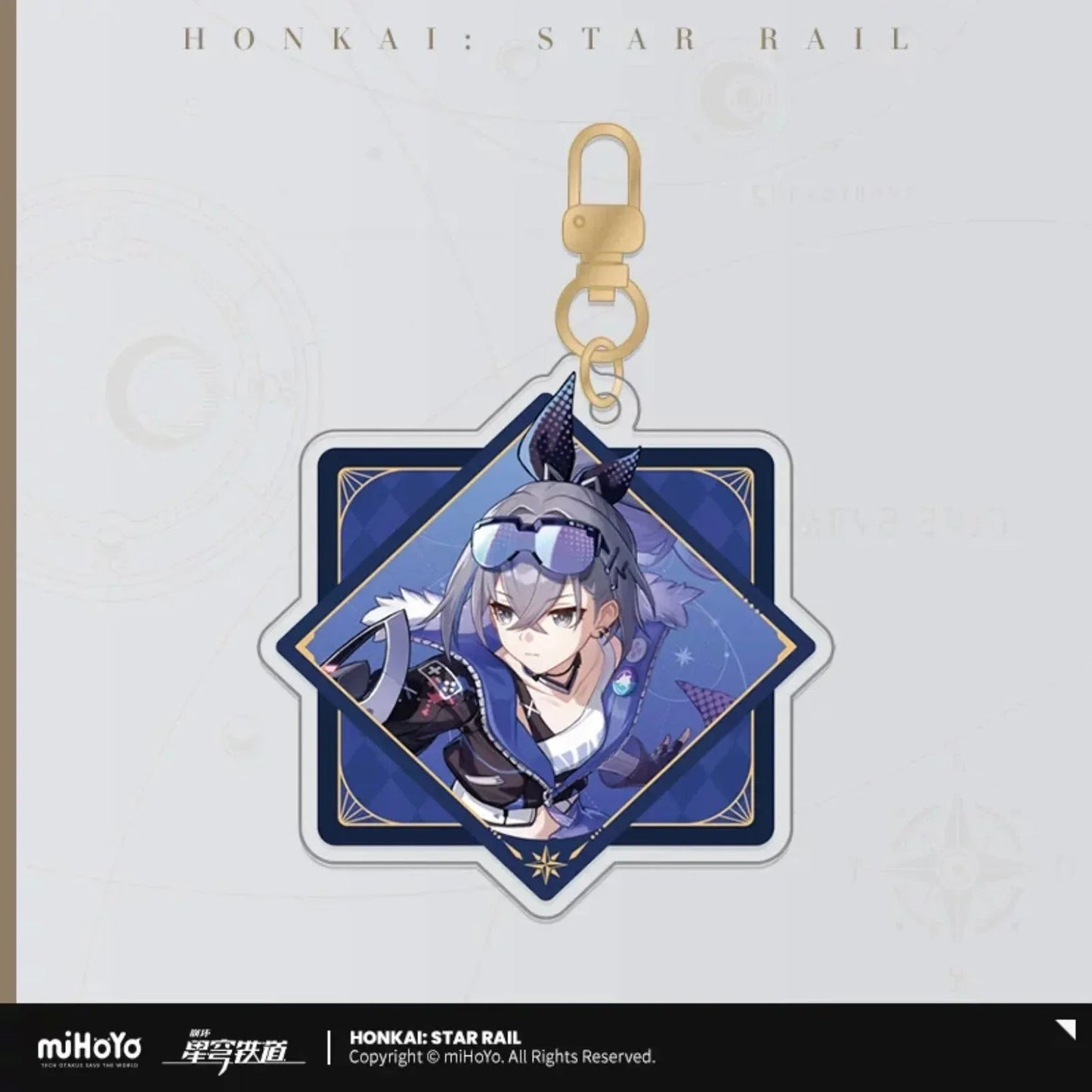 Interstellar Journey Series Acrylic Keychain Honkai: Star Rail