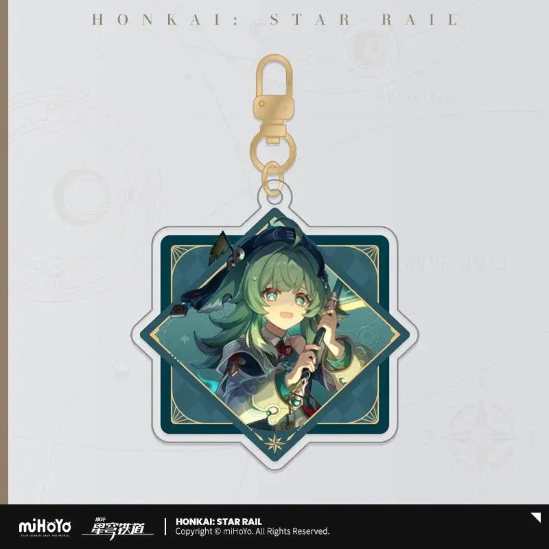 Interstellar Journey Series Acrylic Keychain Honkai: Star Rail