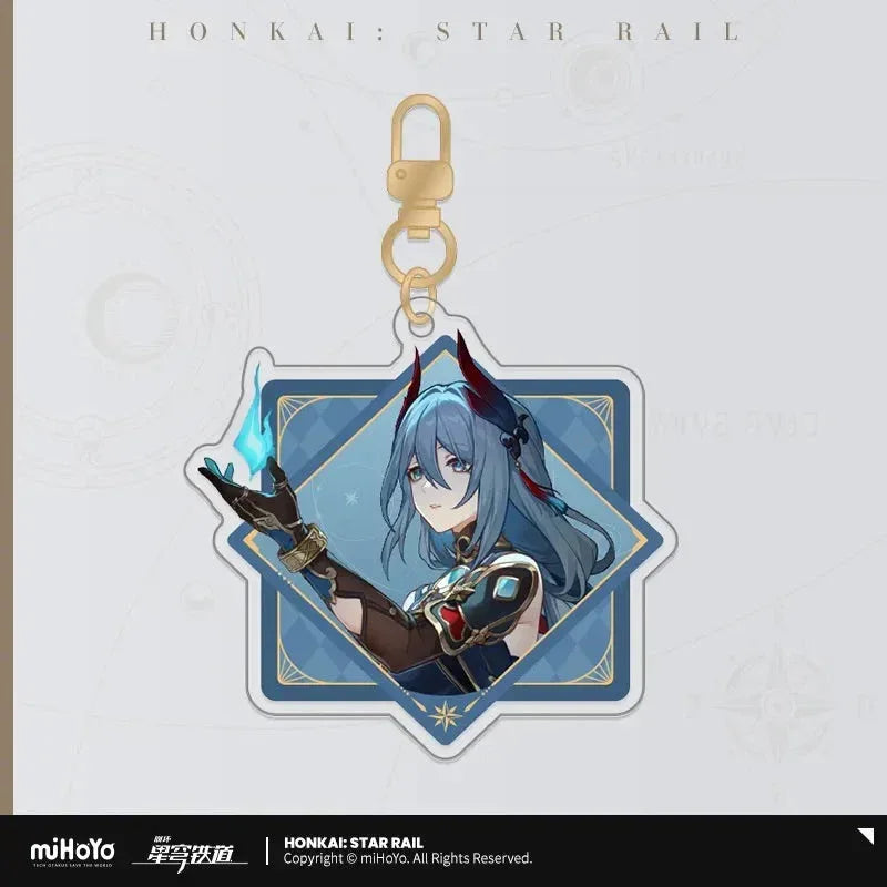 Interstellar Journey Series Acrylic Keychain Honkai: Star Rail