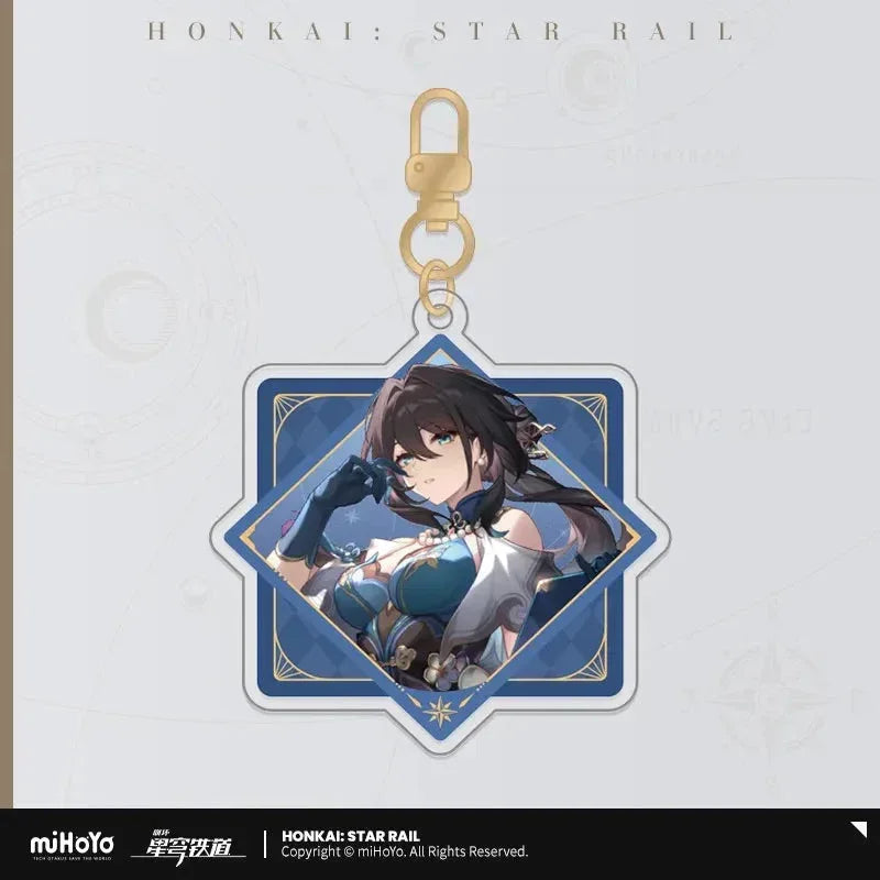 Interstellar Journey Series Acrylic Keychain Honkai: Star Rail