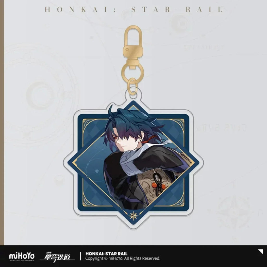 Interstellar Journey Series Acrylic Keychain Honkai: Star Rail