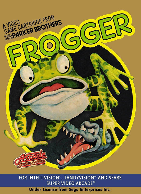 Frogger (Intellivision) - Game Manual Only