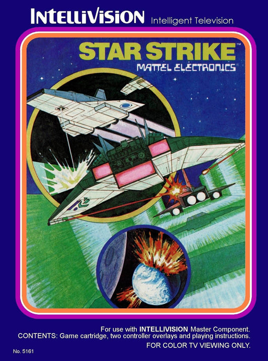 Star Strike (Intellivision) - Game Manual Only