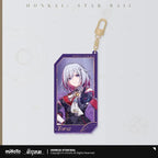 Invitation From The Stellar Series Glitter Quicksand Acrylic Keychain Honkai: Star Rail
