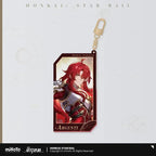 Invitation From The Stellar Series Glitter Quicksand Acrylic Keychain Honkai: Star Rail