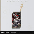 Invitation From The Stellar Series Glitter Quicksand Acrylic Keychain Honkai: Star Rail