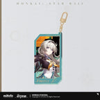 Invitation From The Stellar Series Glitter Quicksand Acrylic Keychain Honkai: Star Rail