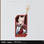 Invitation From The Stellar Series Glitter Quicksand Acrylic Keychain Honkai: Star Rail