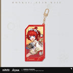 Invitation From The Stellar Series Glitter Quicksand Acrylic Keychain Honkai: Star Rail