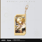 Invitation From The Stellar Series Glitter Quicksand Acrylic Keychain Honkai: Star Rail