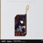 Invitation From The Stellar Series Glitter Quicksand Acrylic Keychain Honkai: Star Rail
