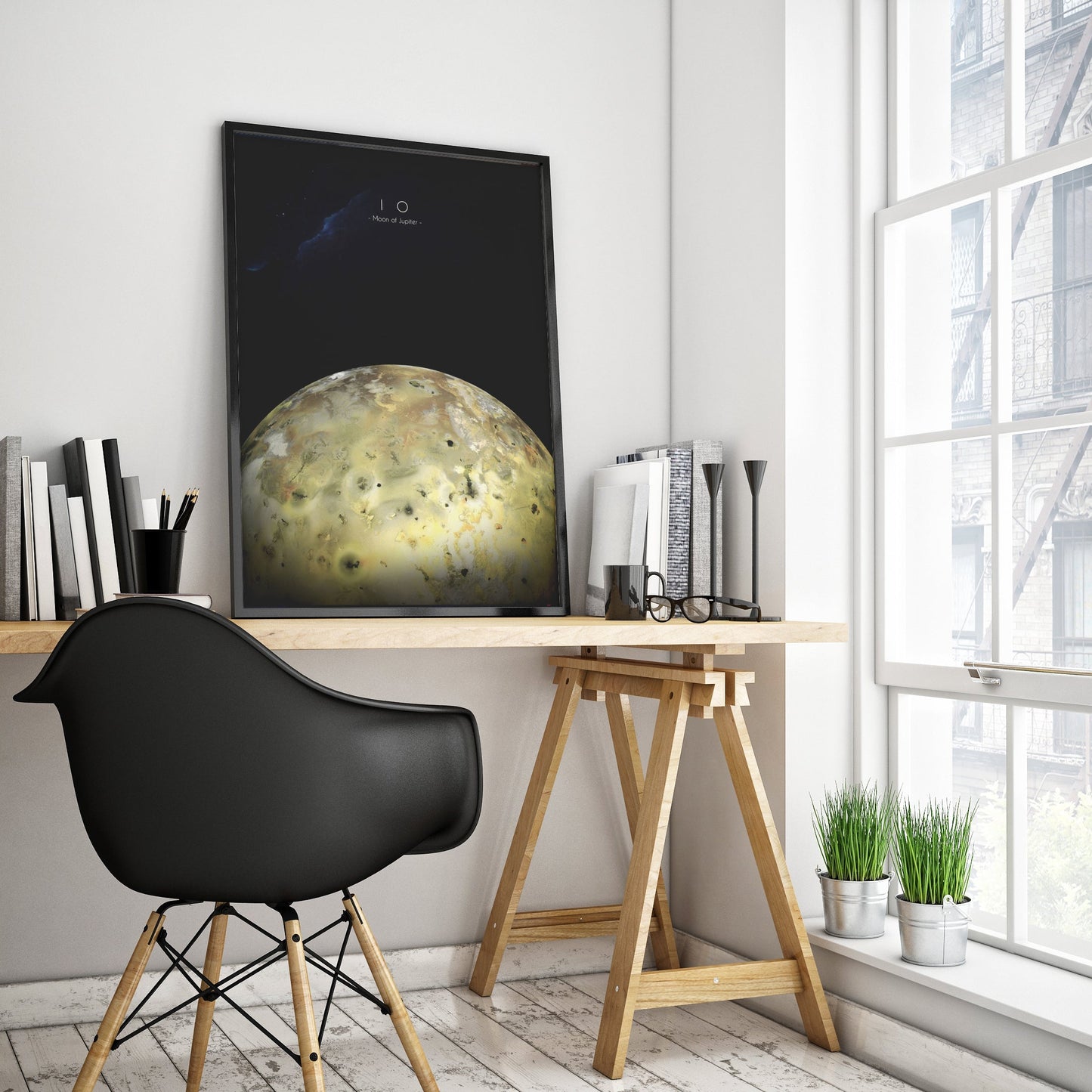 Io Moon of Jupiter poster